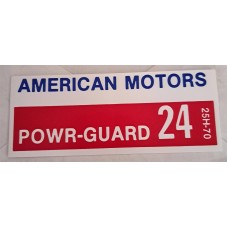 BATTERY DECAL BATTERY DECAL