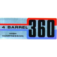 AIR CLEANER DECAL AIR CLEANER DECAL