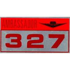 V8 VALVE COVER DECAL V8 VALVE COVER DECAL