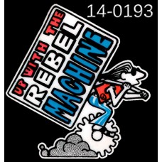 REBEL MACHINE DECAL