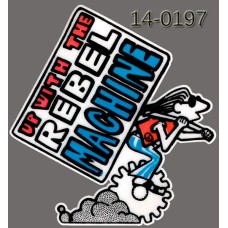 REBEL MACHINE DECAL
