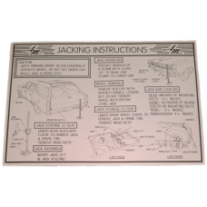 JACKING INSTRUCTIONS