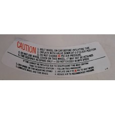 SPARE TIRE  DECAL