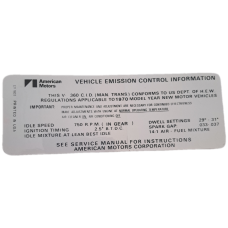 360 EMISSION DECAL